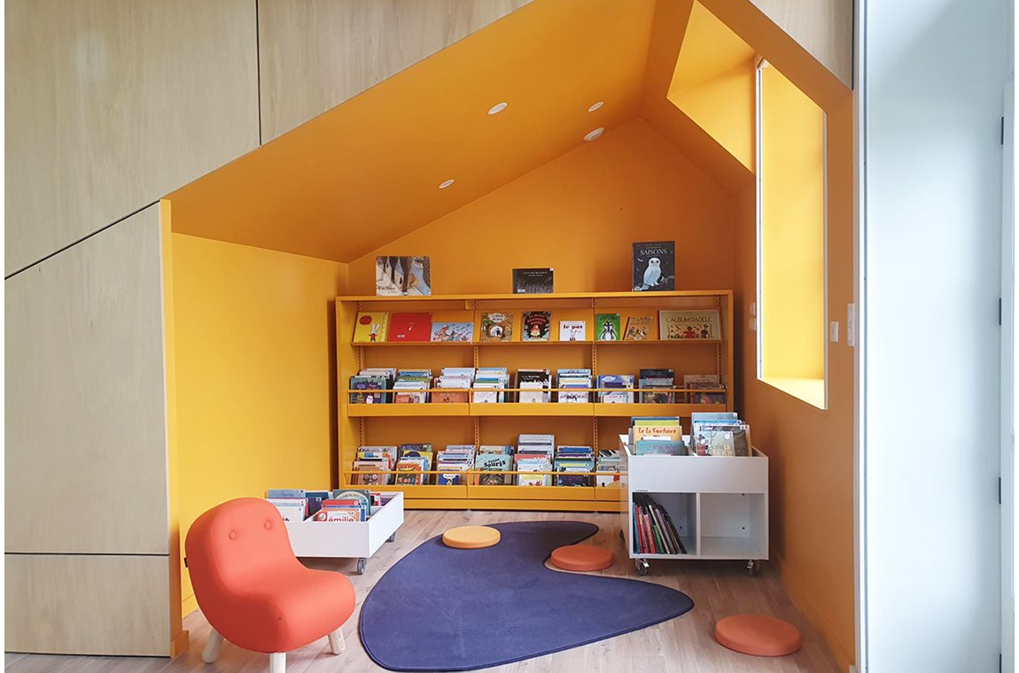 Openbare bibliotheek Mellé, Frankrijk - Openbare bibliotheek