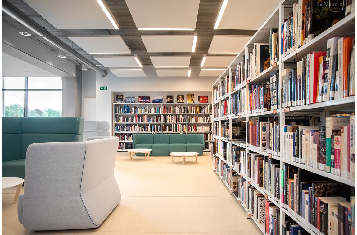 Öffentliche Bibliothek La Louviere, Belgien - Öffentliche Bibliothek