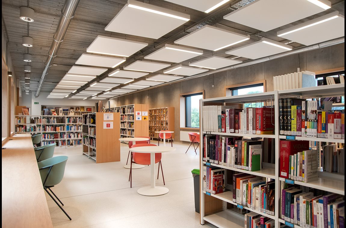 La Louviere bibliotek, Belgien - Offentliga bibliotek