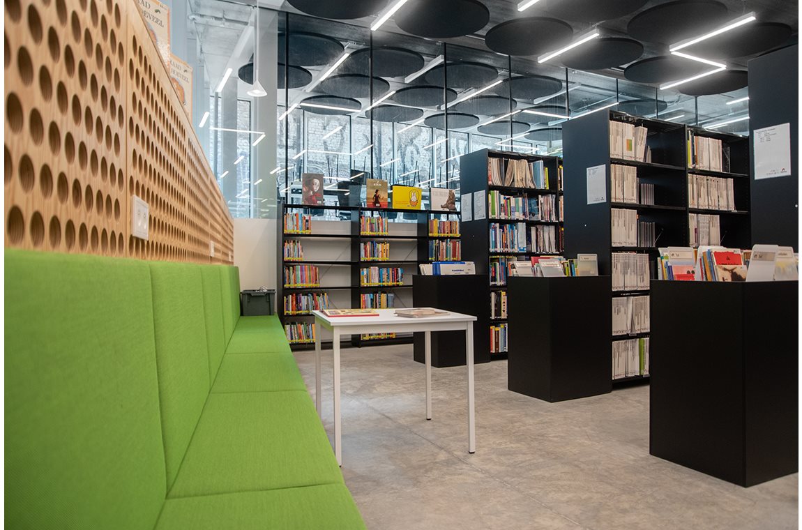Erasmus Brussels, Belgien - Akademisk bibliotek