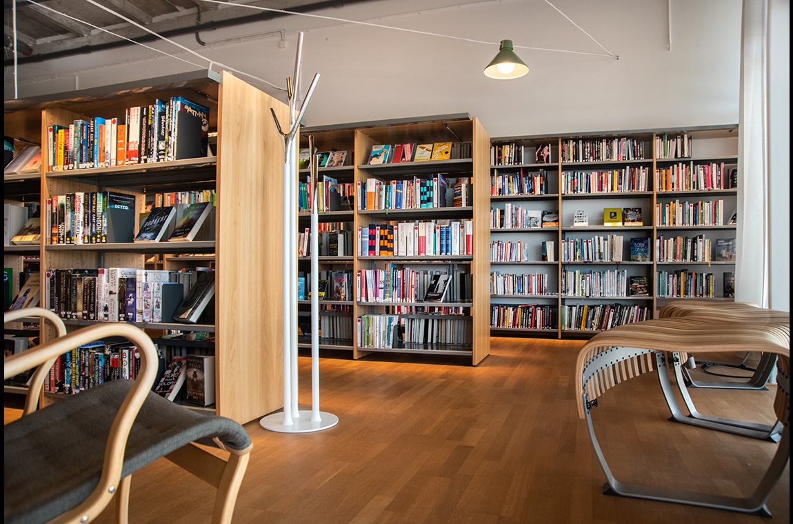 Gränbystadens bibliotek i Uppsala, Sverige - Offentliga bibliotek