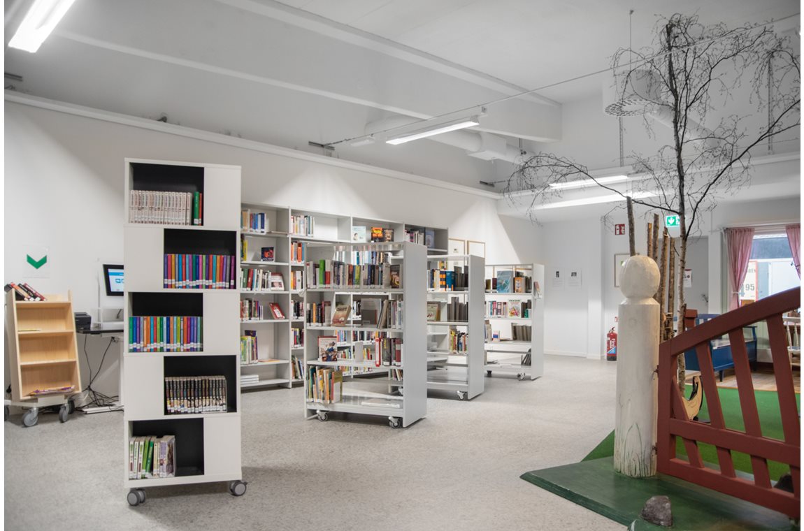 Bibliothèque municipale de Jordbro, Suède - Bibliothèque municipale