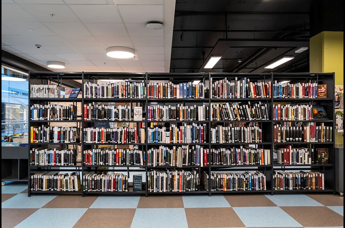 Strilabiblioteket, Knarvik, Noorwegen - Openbare bibliotheek