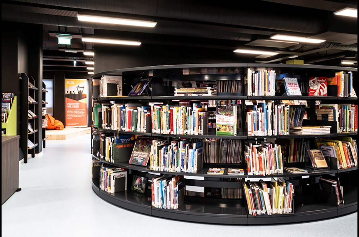 Strilabiblioteket, Knarvik, Norge - Offentliga bibliotek
