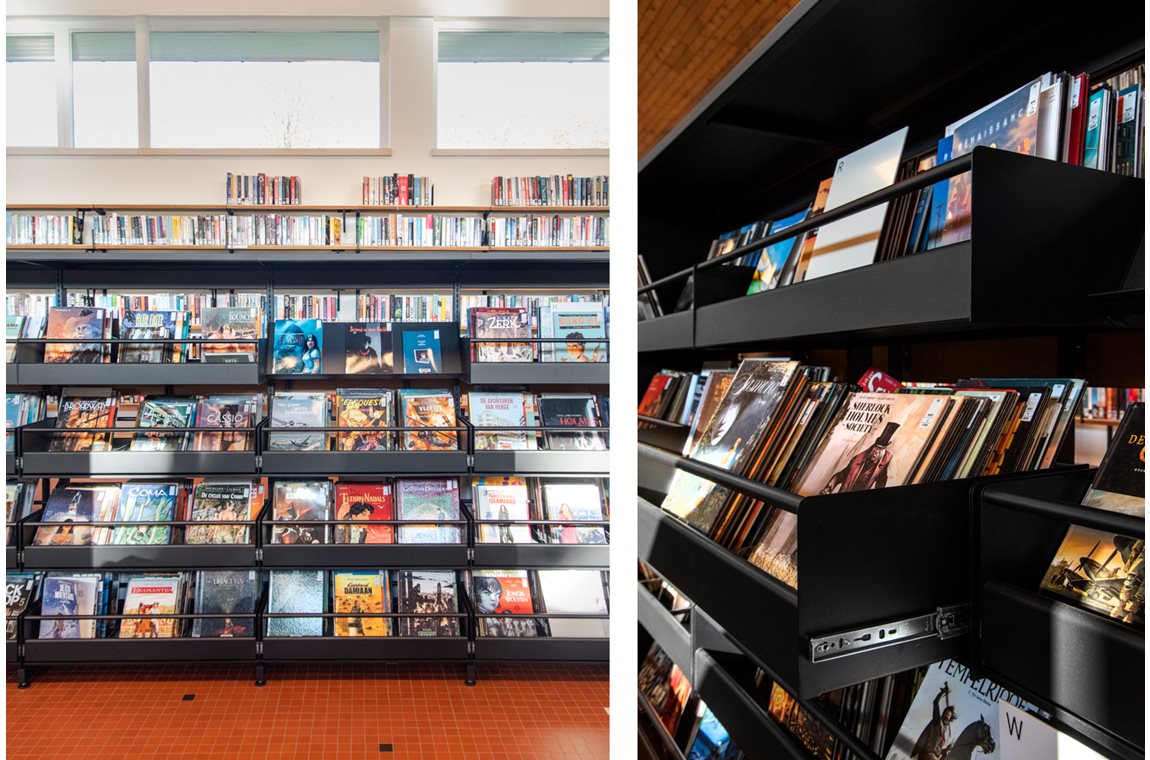 Ronse Bibliotek, Belgien - Offentligt bibliotek