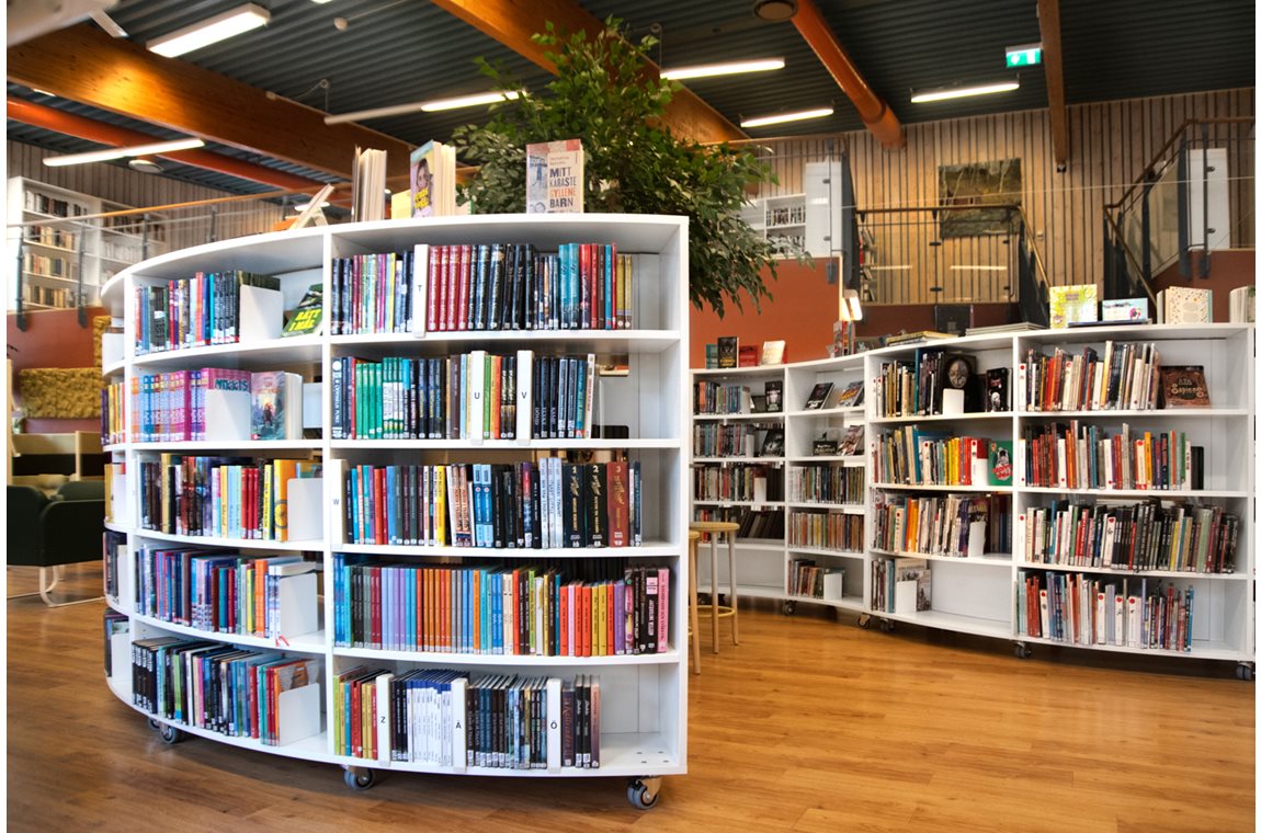 Bibliothèque municipale de Krokek, Suède - Bibliothèque municipale et BDP