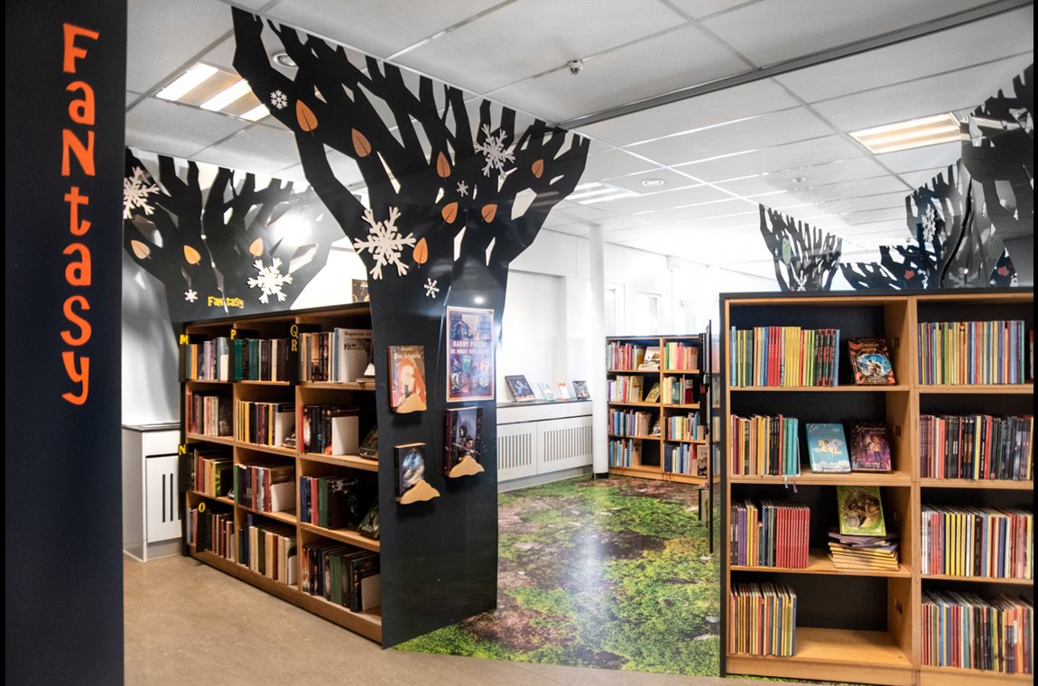 Publieke bibliotheek van Guldborgsund, Denmark - Openbare bibliotheek