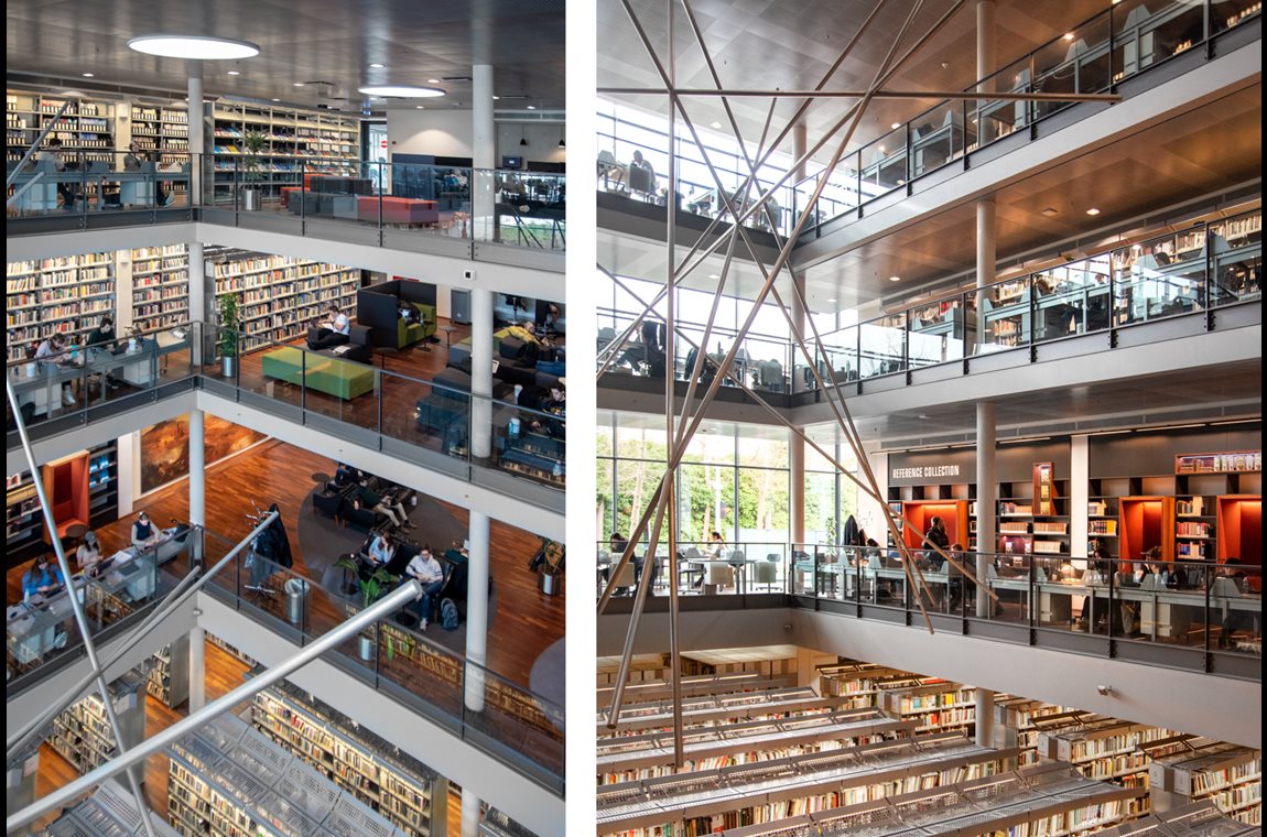 Copenhagen Business School, Denemarken - Wetenschappelijke bibliotheek