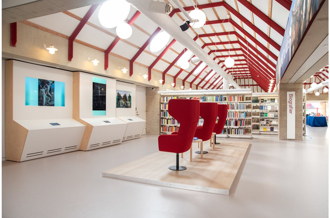 Publieke bibliotheek van Ringsted, Denemarken - Openbare bibliotheek
