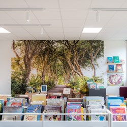 Bibliothèque municipale de Jægerspris, Danemark