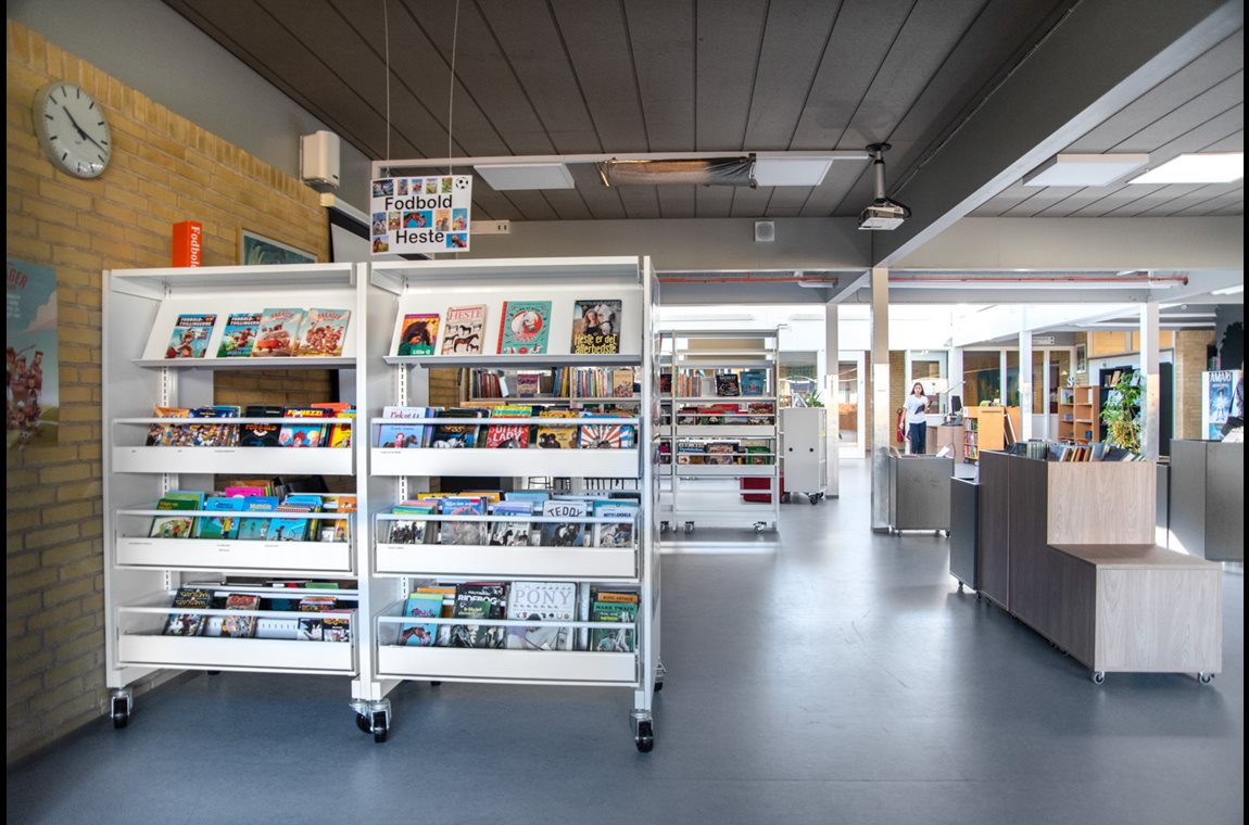Susåskolen, Glumsø, Dänemark - Schulbibliothek