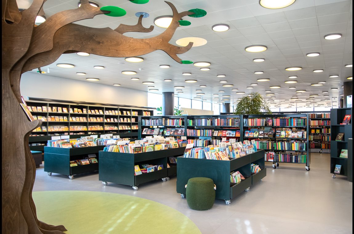 Publieke bibliotheek van Lyngby, Denemarken - Openbare bibliotheek