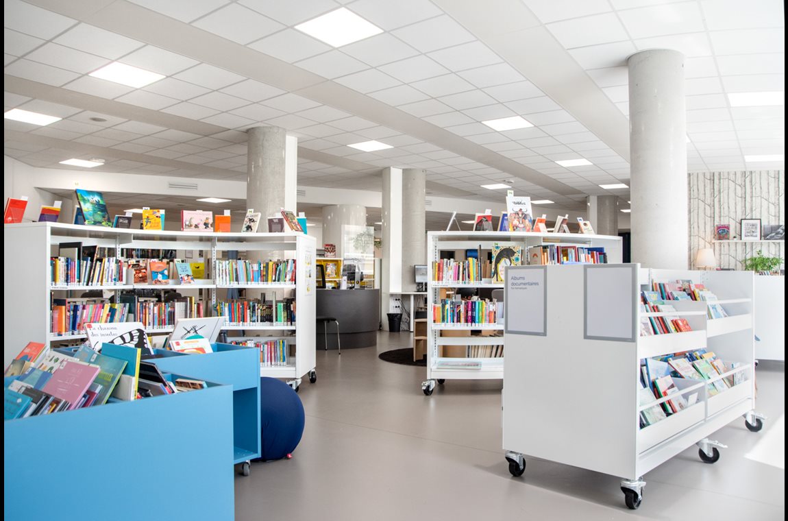 La Poterie Library, Suresnes, France - Public library