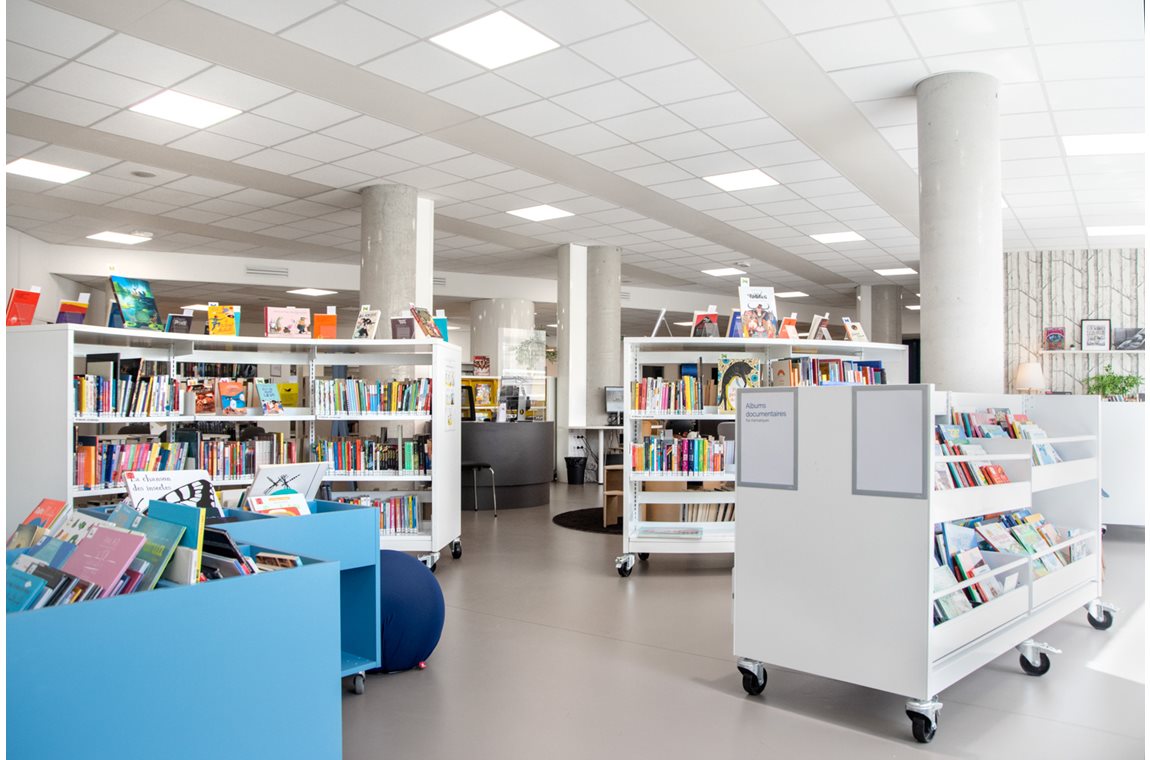 La Poterie bibliotek, Suresnes, Frankrike - Offentliga bibliotek