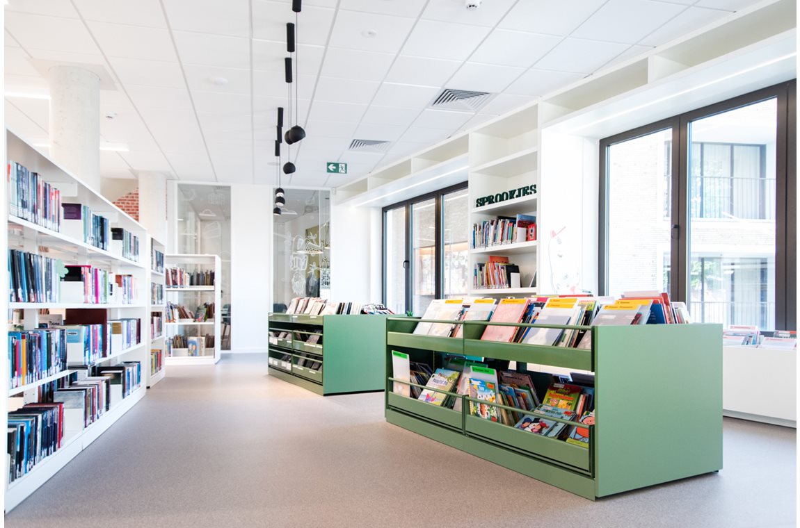 De Mouterij bibliotek, Belgien - Offentliga bibliotek