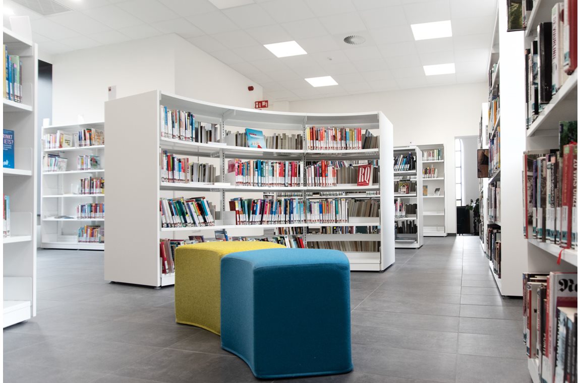 Hamme Bibliotek, Belgien - Offentligt bibliotek