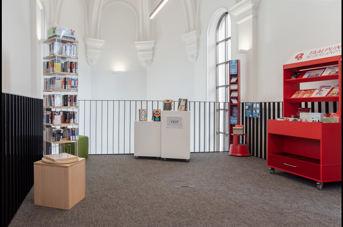 Hamme Bibliotek, Belgien - Offentligt bibliotek