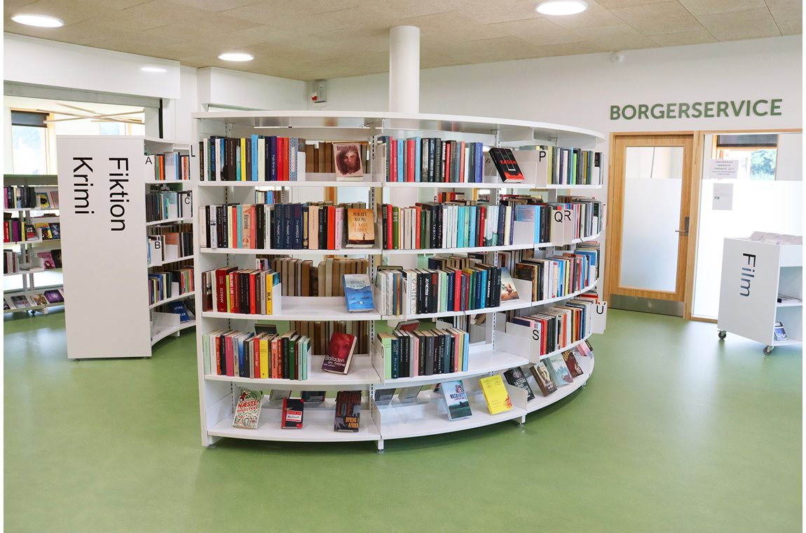 Vrå Bibliotek, Danmark - Kombibibliotek