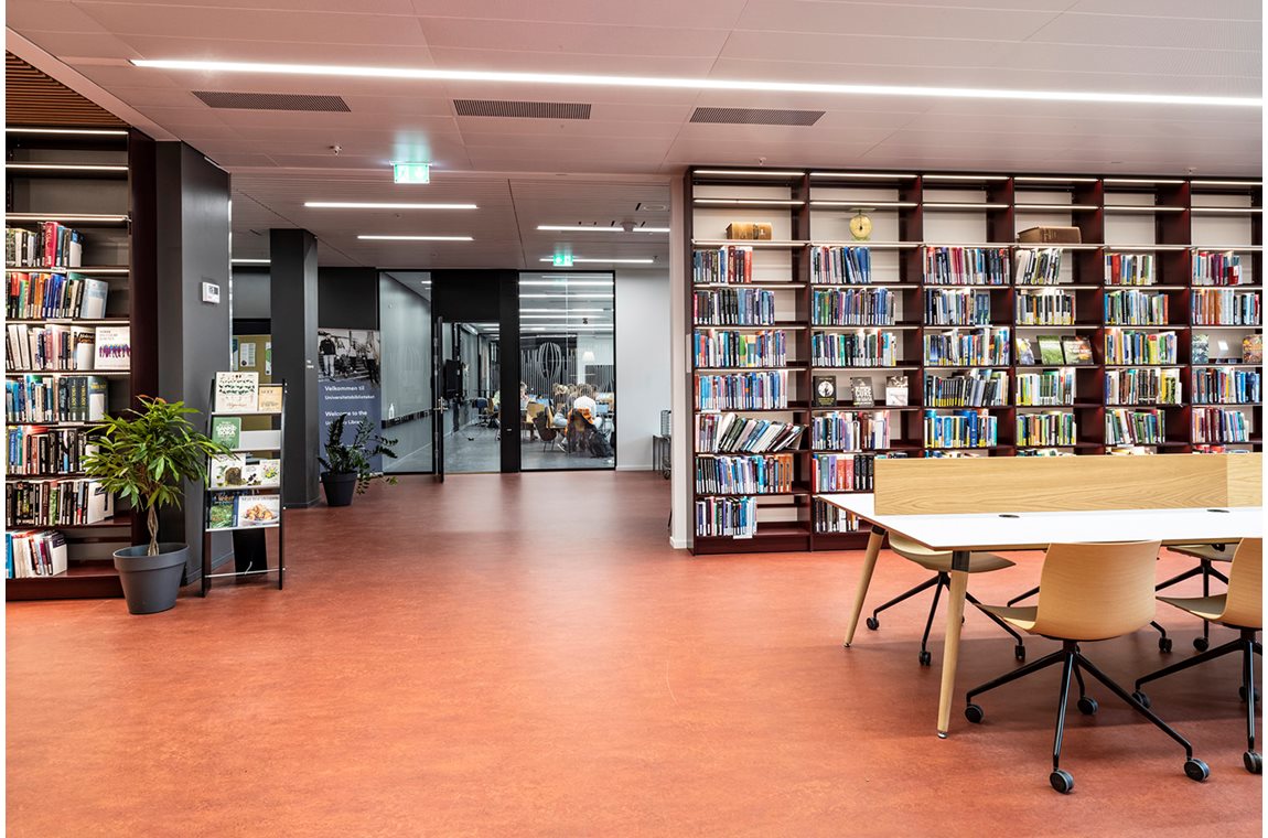Bibliothèque de l'université NMBU, Campus Ås, Norvège - Bibliothèque universitaire et d’école supérieure