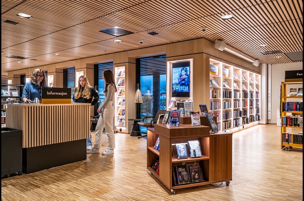 Openbare bibliotheek Åsane, Noorwegen - Openbare bibliotheek