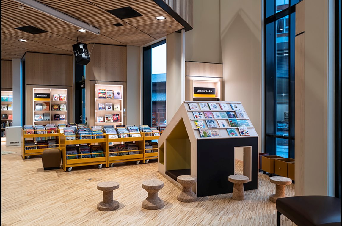 Öffentliche Bibliothek Åsane, Norwegen - Öffentliche Bibliothek
