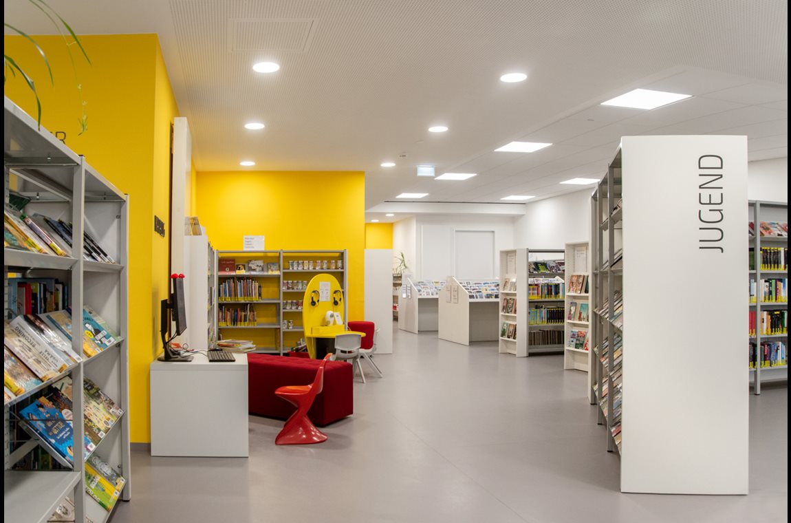 Sinsheim Bibliotek, Tyskland - Offentligt bibliotek