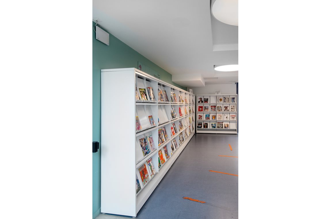 Openbare bibliotheek Juvisy-sur-Orge, Frankrijk - Openbare bibliotheek