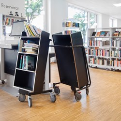 Chariot à livres Halland - style Plus