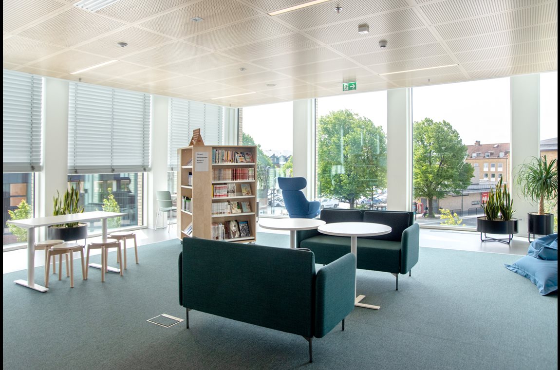 Openbare bibliotheek Falkenberg, Zweden - Openbare bibliotheek