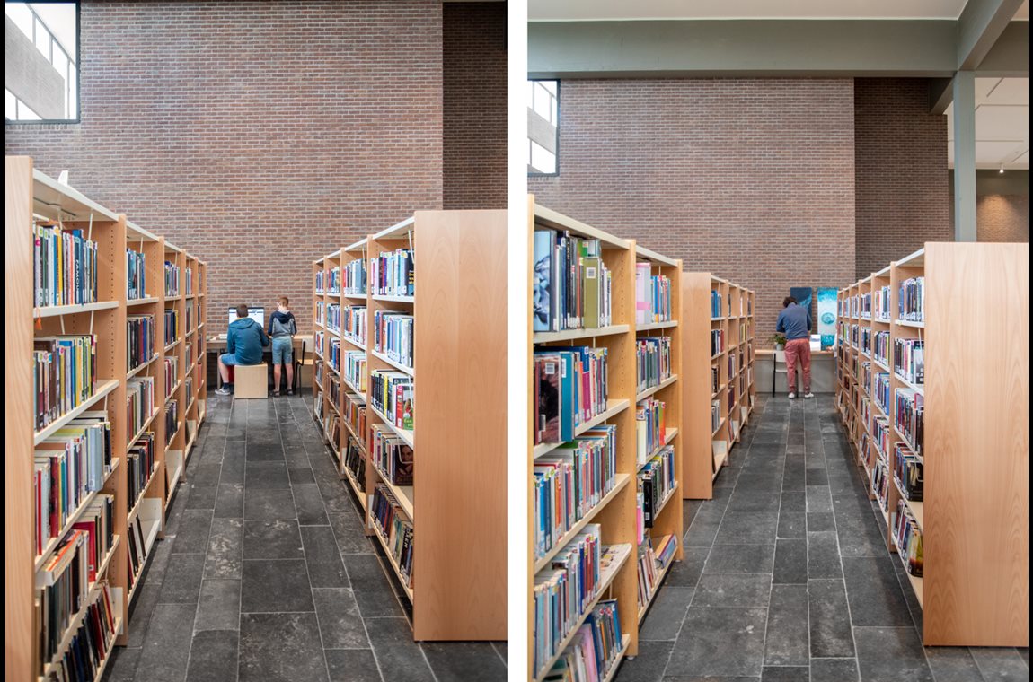 Bibliothèque municipale d'Vosselaar, Belgique - Bibliothèque municipale et BDP