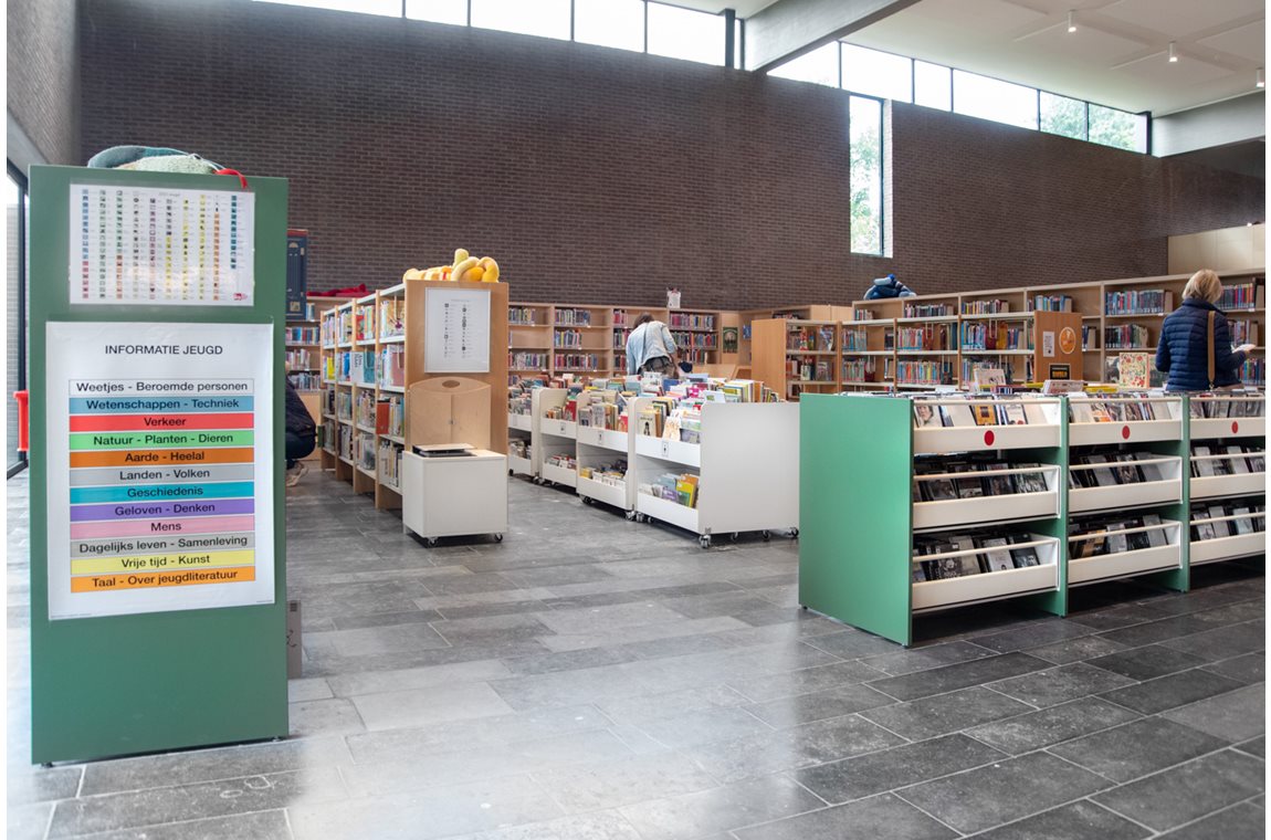 Bibliothèque municipale d'Vosselaar, Belgique - Bibliothèque municipale et BDP