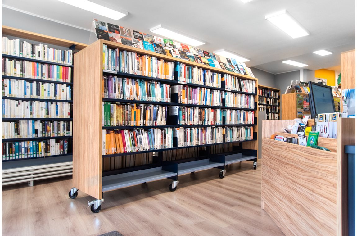 La Roche-en-Ardenne bibliotek, Belgien - Offentliga bibliotek