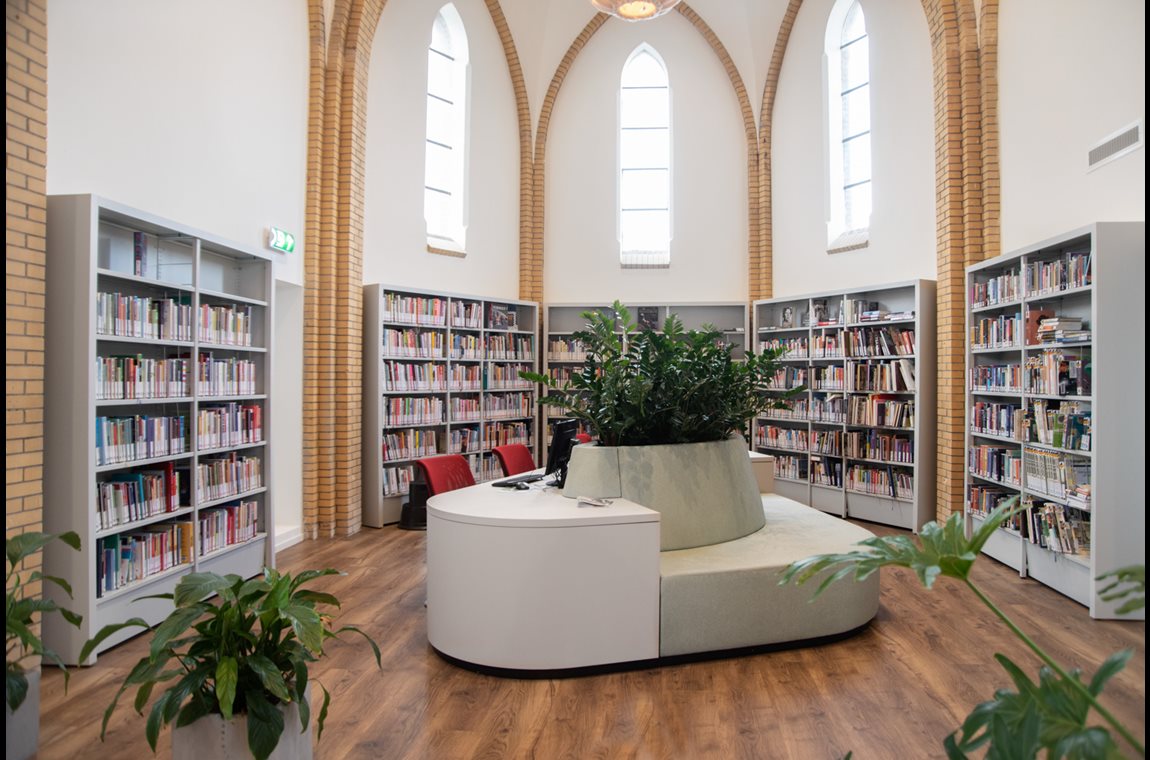 Bibliothèque municipale de Horst, Pays-Bas - Bibliothèque municipale et BDP