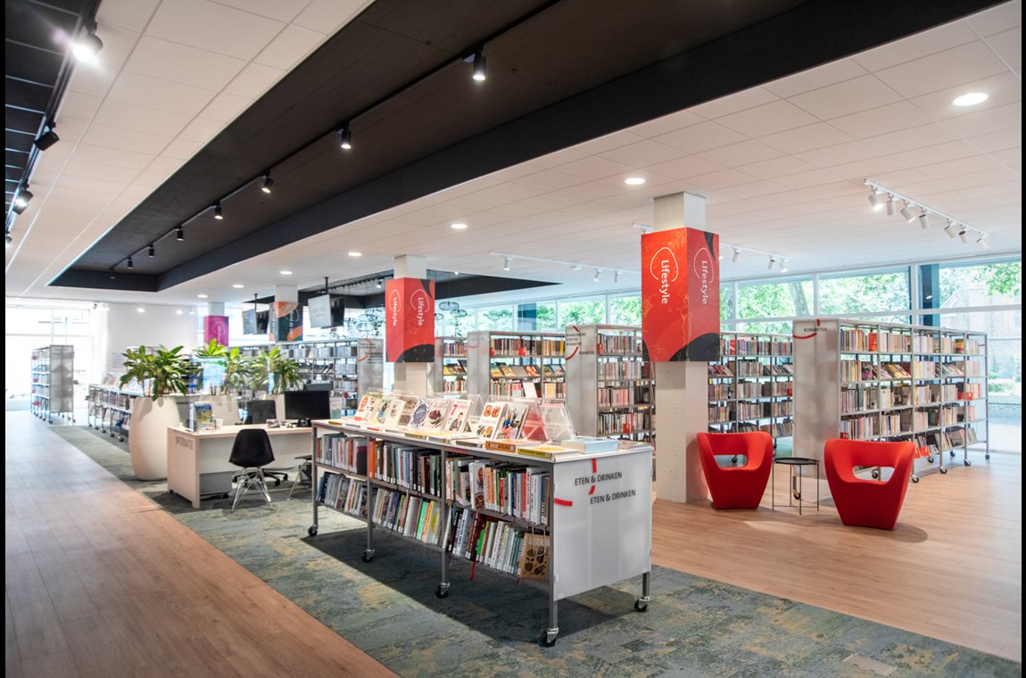 Beverwijk Bibliotek, Holland - Offentligt bibliotek