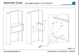Assembly guide-A Lingo - BN502 magazine display with 1 tip-up sloping shelf.pdf
