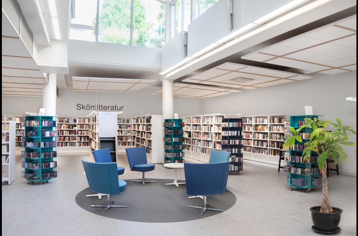 Öffentliche Bibliothek Lahom, Schweden - Öffentliche Bibliothek