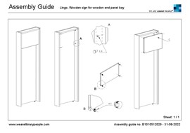 Assembly guide-A Lingo - BN541 wooden sign for end panel bay.pdf