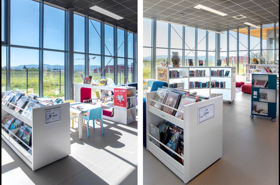 Mercurol bibliotek, Frankrike - Offentliga bibliotek