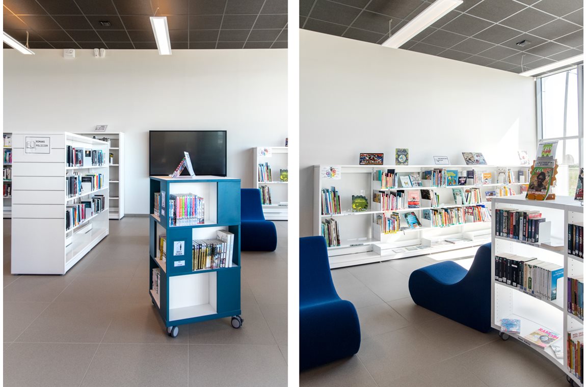 Openbare bibliotheek Mercurol, Frankrijk - Openbare bibliotheek
