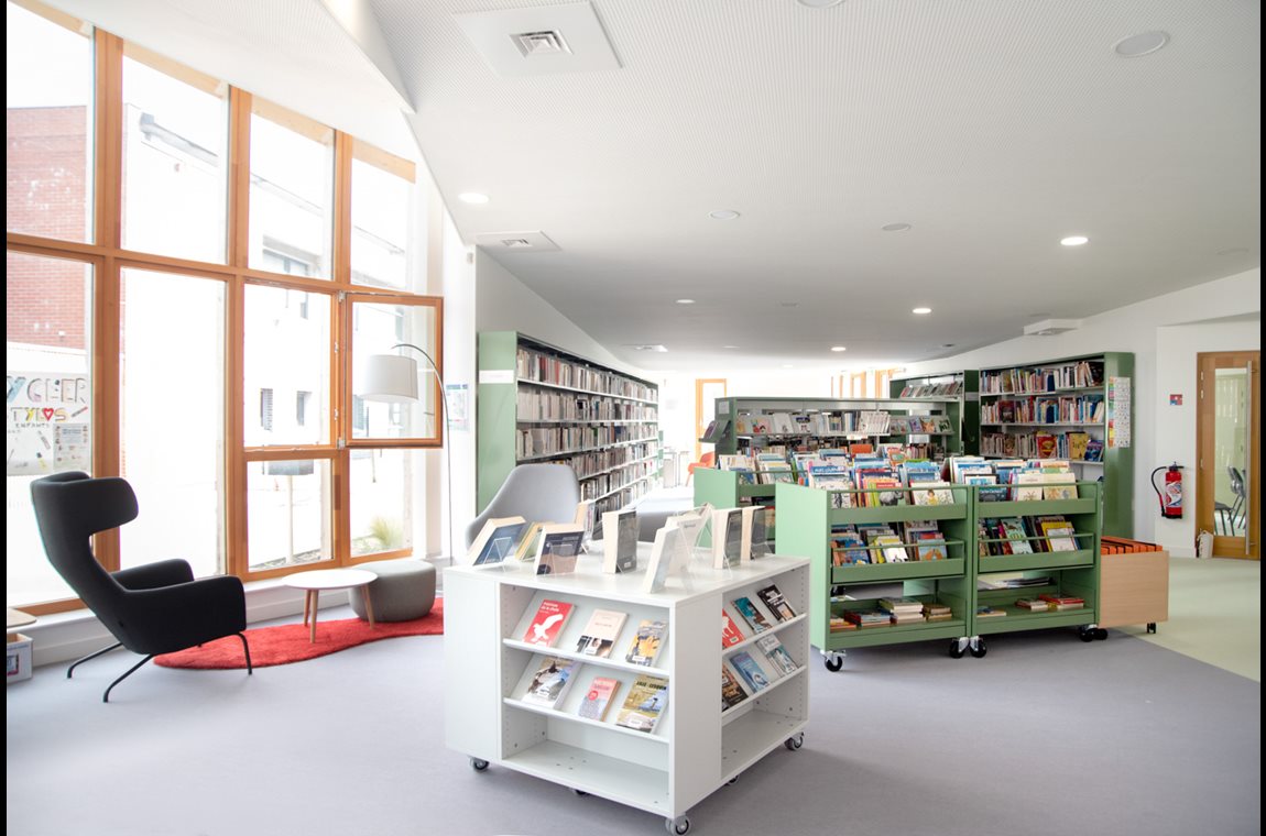 Openbare bibliotheek Vendeville, Frankrijk - Openbare bibliotheek