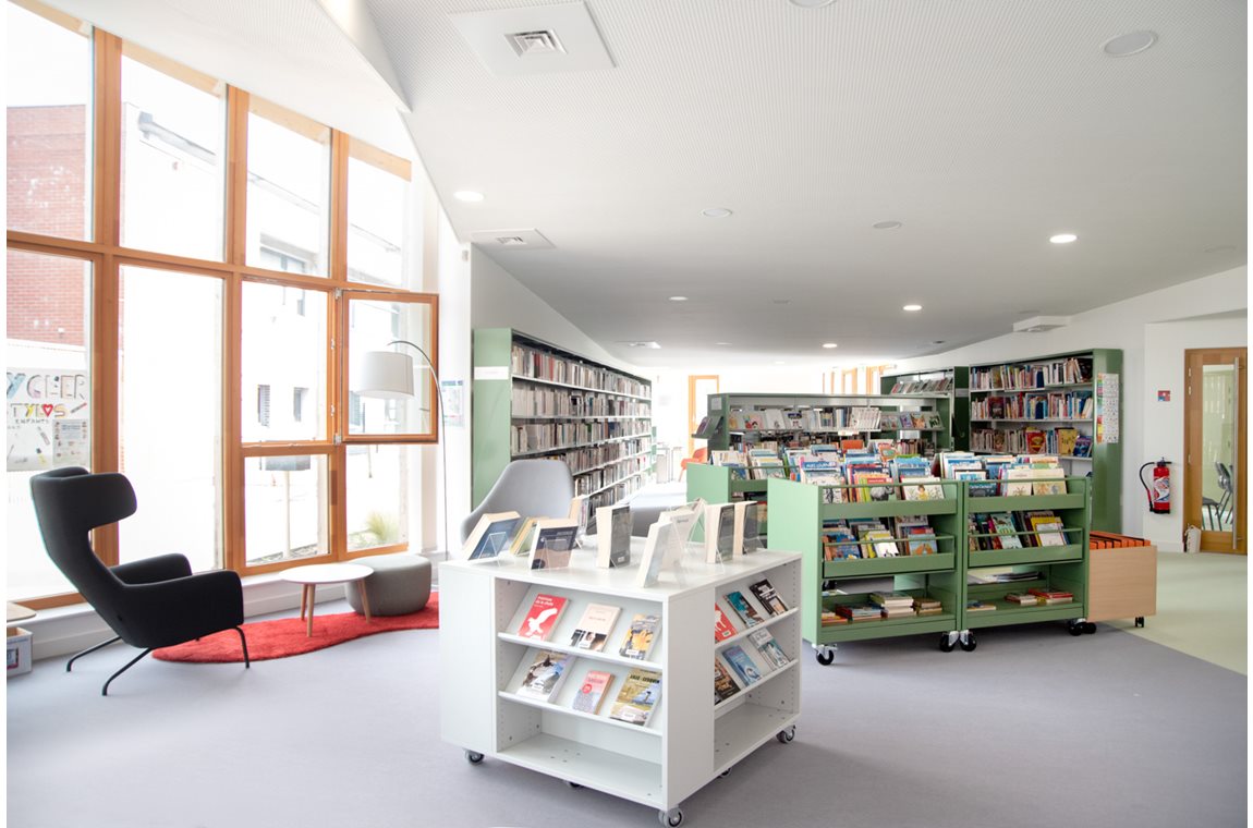 Vendeville bibliotek, Frankrike - Offentliga bibliotek