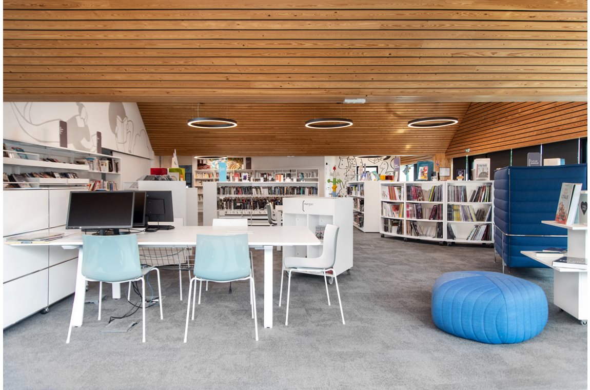 Openbare bibliotheek Fenain, Frankrijk - Openbare bibliotheek