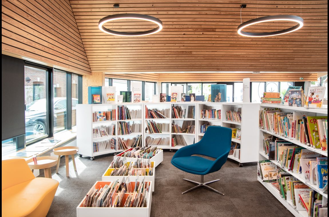 Fenain Bibliotek, Frankrig - Offentligt bibliotek