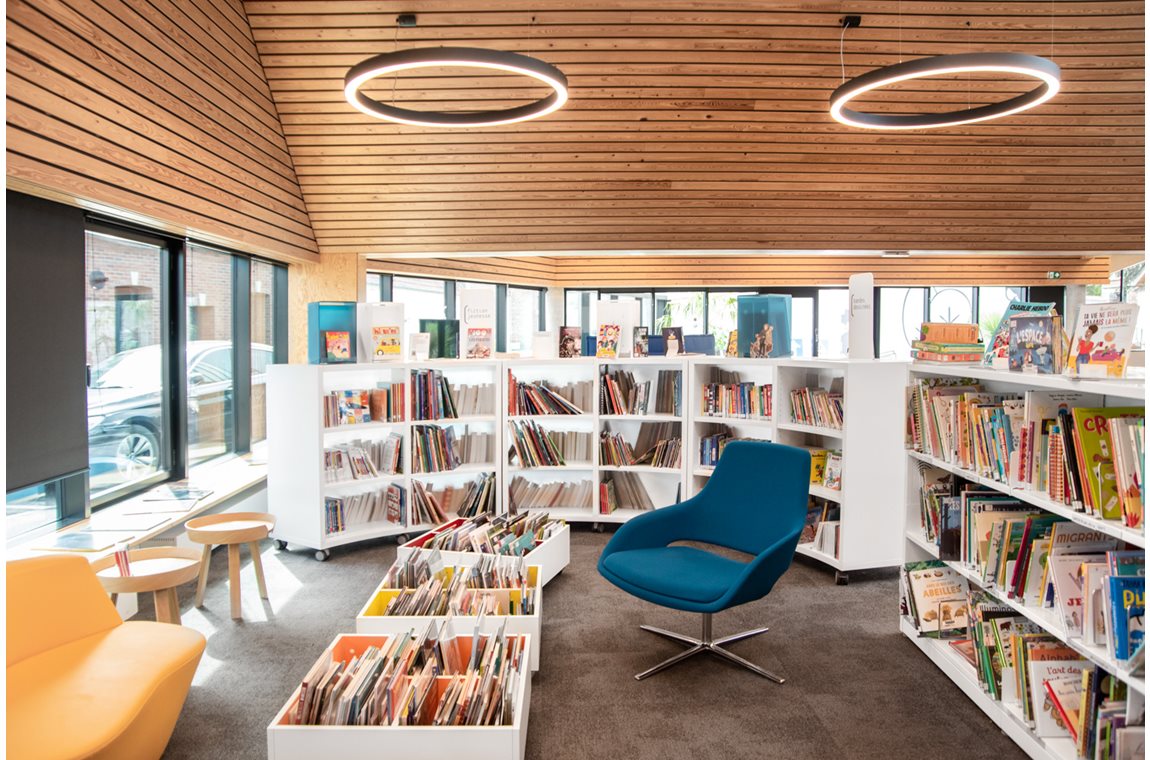 Openbare bibliotheek Fenain, Frankrijk - Openbare bibliotheek