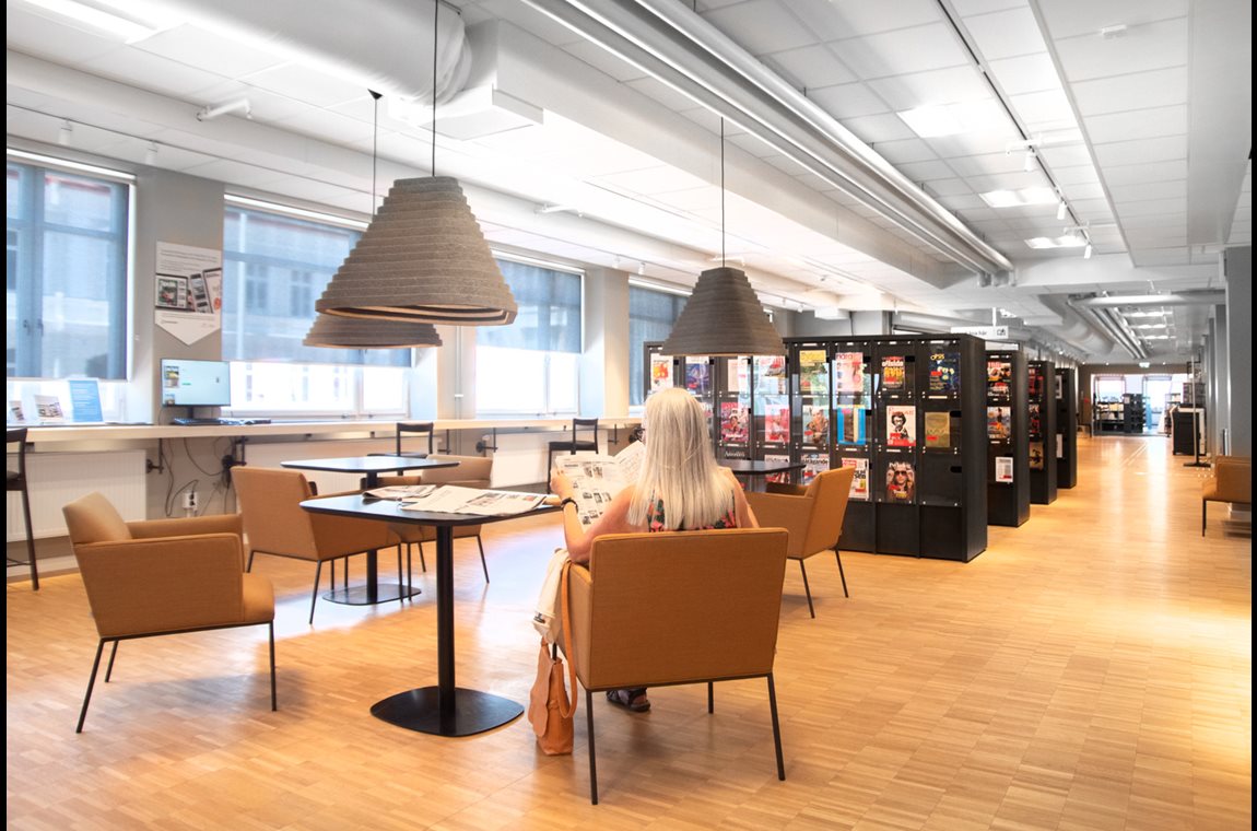 Öffentliche Bibliothek Kalmar, Schweden - Öffentliche Bibliothek