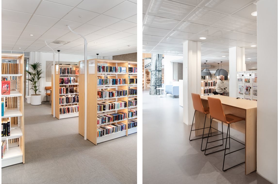 Openbare bibliotheek Ängelholm, Zweden - Openbare bibliotheek