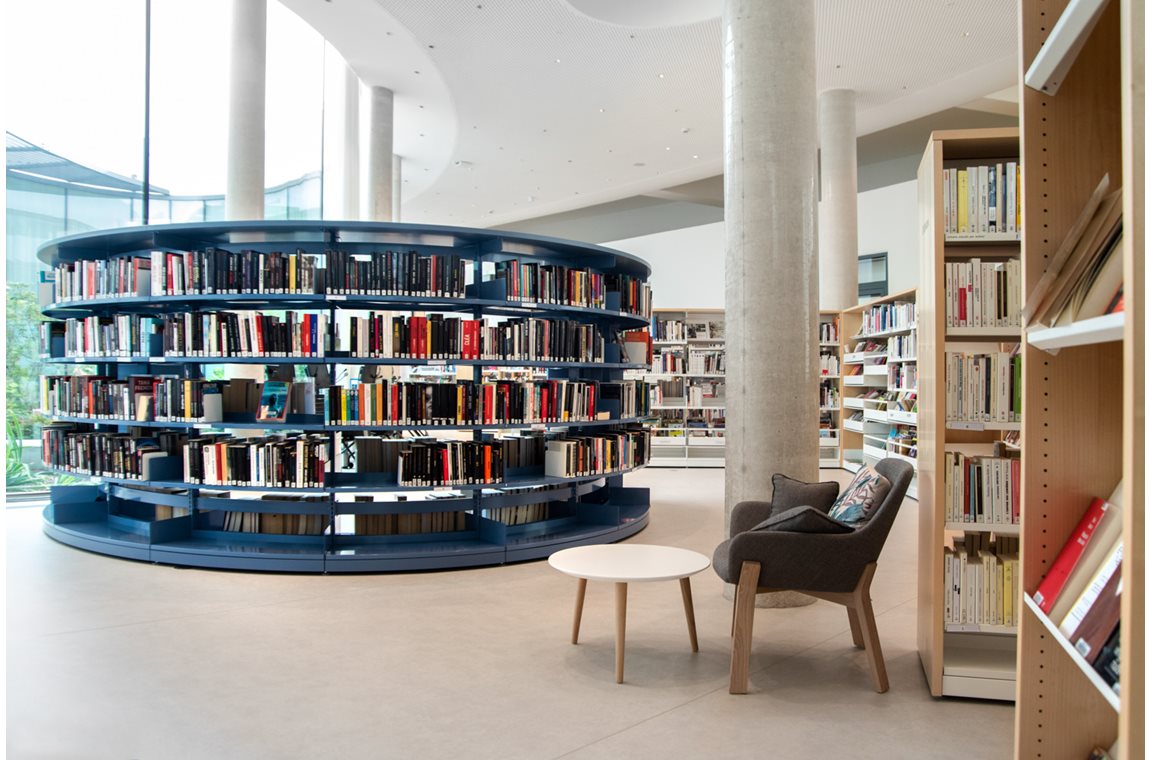 Croix-de-Neyrat bibliotek, Clermont Ferrand, Frankrike - Offentliga bibliotek