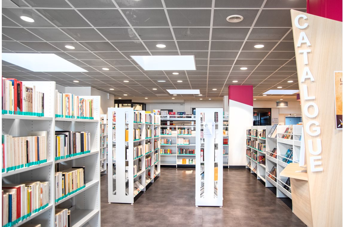Alès Bibliotek, Frankrig - Offentligt bibliotek