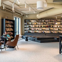 Öffentliche Bibliothek Halden, Norwegen