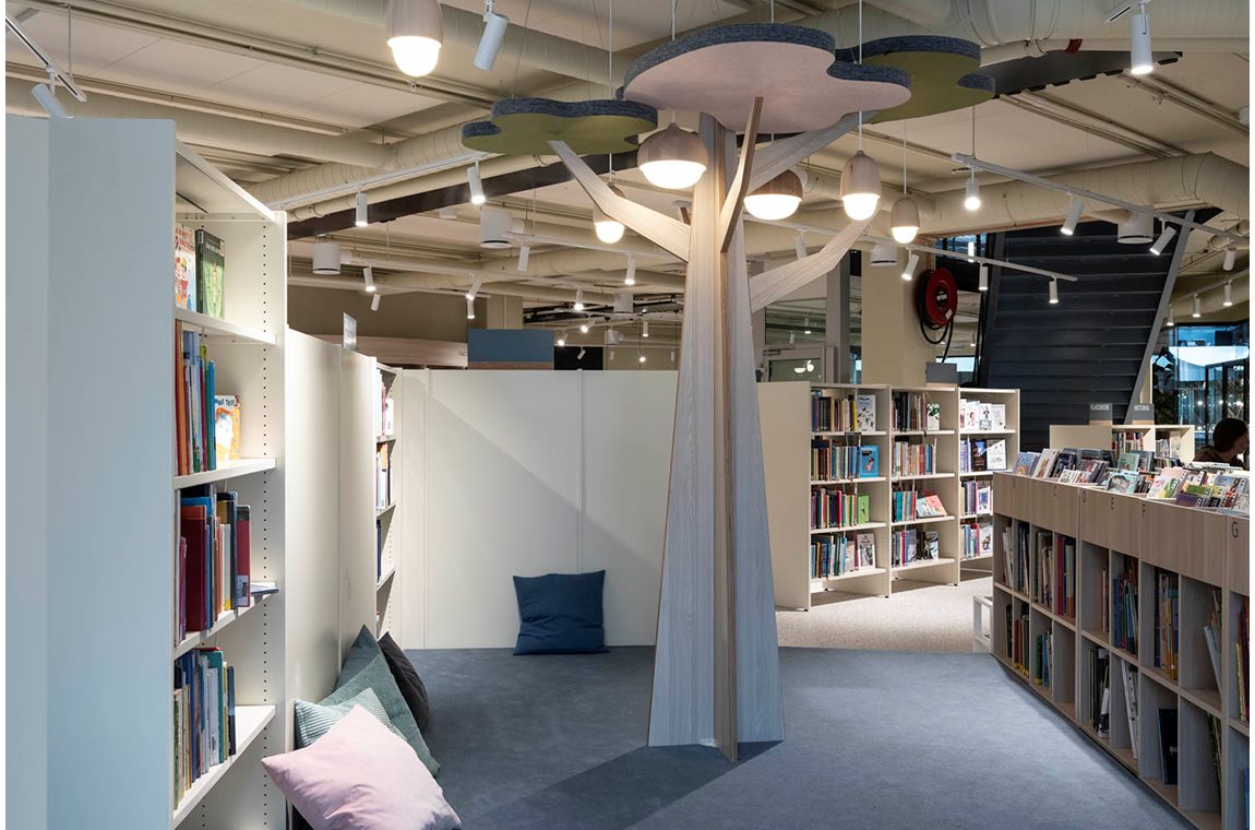 Openbare bibliotheek Halden, Noorwegen - Openbare bibliotheek